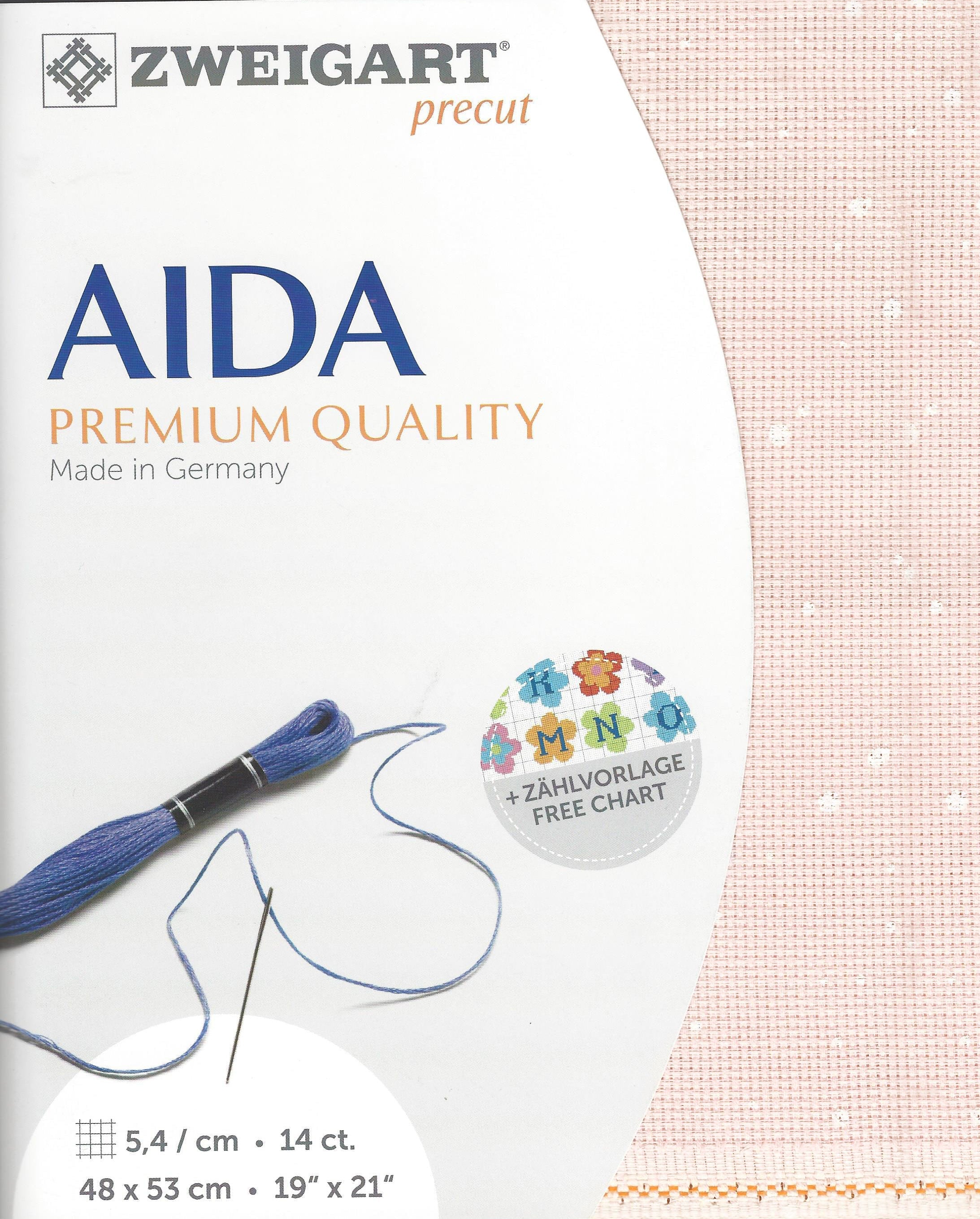 Stern-Aida Splash 14 count Powder Pink 3706/4259